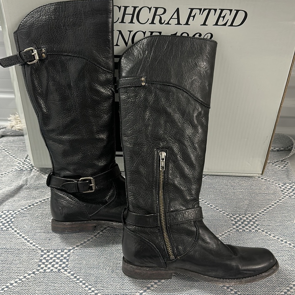 Frye Phillip Riding Boots - Picture 3 of 13